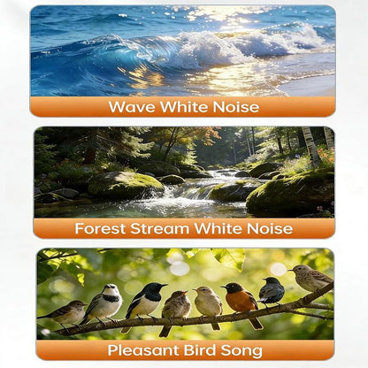 Under Pillow Speaker for Sleeping – Mini Bone Conduction Bluetooth Sleep Aid with Stereo Bass, White Noise, Volume Control, TF Card Support, and Auto-Off Function for Deep Sleep